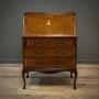 Attractive Large Antique Mahogany Bureau Desk