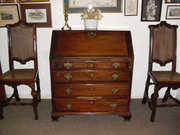 George III Mahogany Bureau