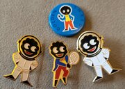 Robertsons Golly Badge Job Lot X4 Astronaut Tennis
