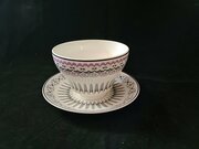 Edward Bawden Heartsease Breakfast Duo - Wedgwood