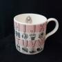Eric Ravilious Original Wedgwood Alphabet/ABC Mug
