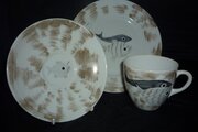 John Armstrong Foley China 1934 Harrods Exh Trio