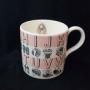 Original Eric Ravilious Wedgwood Alphabet /ABC Mug