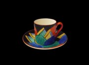 Susie Cooper Grays Moon And Mountains Coffee Duo