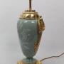 Pate Sur Pate Lamp  Celedon Lamp