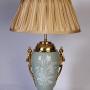 Porcelain Pate Sur Pate Antique Table Lamp