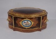 Antique French Kingwood & Tulipwood Table Planter