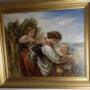 A 19th Century large quality oil on canvas 
