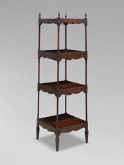 18th C Gillows Mahogany Whatnot Music Stand