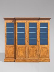Large 19th C French Louis Philippe Walnut Bookcase
