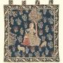 Medieval-Style Millefleurs Tapestry Wall Hanging