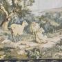 Aubusson Style Tapestry  Pastoral Wall Hanging