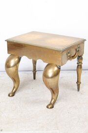 Antique Brass George III Footman / Coffee Table