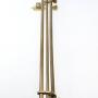 Portmanteau  Antique French Railway Brass Hat  Coat Rack