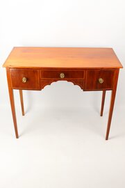 Antique Georgian Inlaid Mahogany Desk