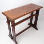Edwardian Arts Crafts Oak Side Table / Hall Table