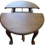 Edwardian Extending Mahogany Dining Table  oval table