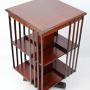 Edwardian Mahogany Revolving Bookcase