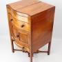 Georgian Gentlemans Mahogany Dressing Table  Bedside Cabinet  dressing table