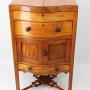 Georgian Mahogany Dressing Table / Bedside Cabinet
