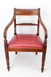Regency Mahogany Trafalgar Chair York Minster 