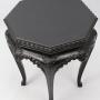 Small Antique Ebonised Chinese Coffee Table / Stand