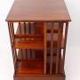 Small Sized Edwardian Mahogany Revolving Bookcase