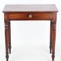 Small Victorian Mahogany Writing Desk / Side Table