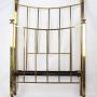 Victorian Large Single Brass Bed Hoskins Sewell