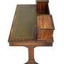 Victorian Wright  Mansfield Coromandel Wood Writing Desk  writing table
