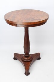 William IV Mahogany Wine Table Lamp Table