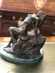 Modernist Bronze Nude