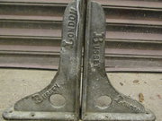 Cast Iron Shelf Brackets/bespoke Bookends