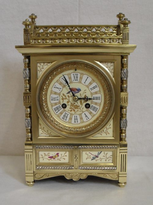 Antiques Atlas Brass Mantel Clock