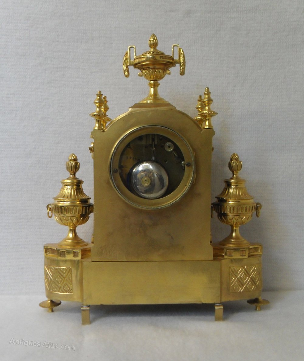 Antiques Atlas Brass Mantel Clock
