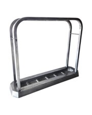 Art Deco Aluminium Umbrella/stick Stand