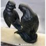 Art deco figure  art deco pair of love birds
