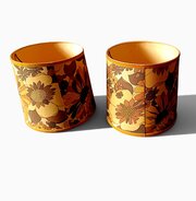 1970,s Pair Of Lampshades 