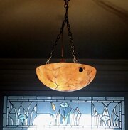 Alabaster Bowl Ceiling Shade