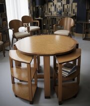 Art Deco Nest Of Five Tables