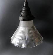 Holophane Glass Shade With Fitting