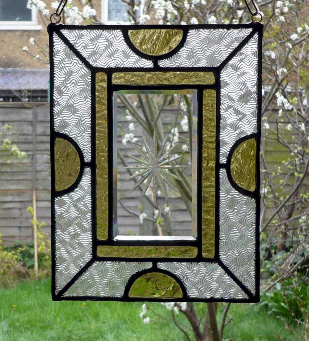 Antiques Atlas Small Antique Stained Glass Window Hangers