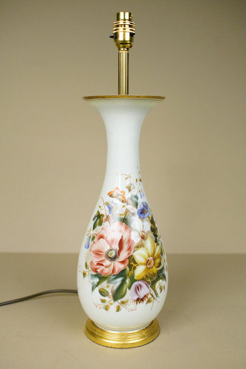 Antiques Atlas 19th Century Glass Vase Lamp