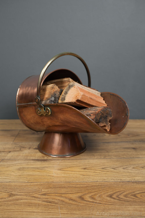 Antiques Atlas Copper Coal Scuttle