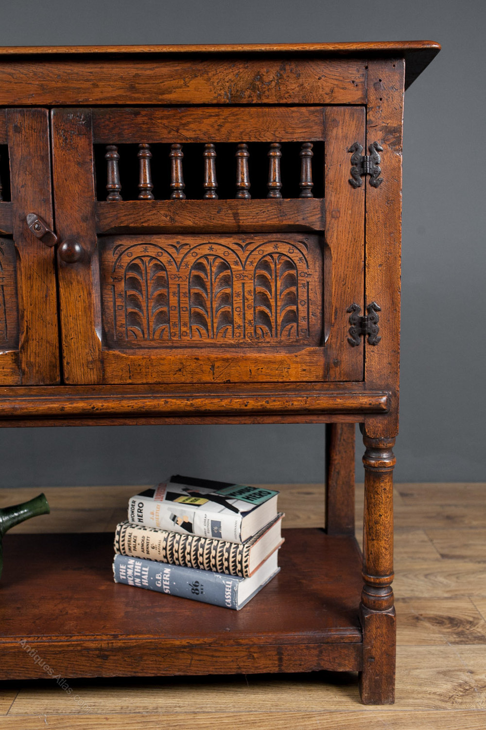 Oak Jacobean Revival Hutch Cupboard Antiques Atlas