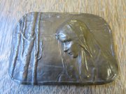 Bronze Art Nouveau Paperweight / Stefan Schwartz 