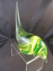 Glass Bird Paper Weight