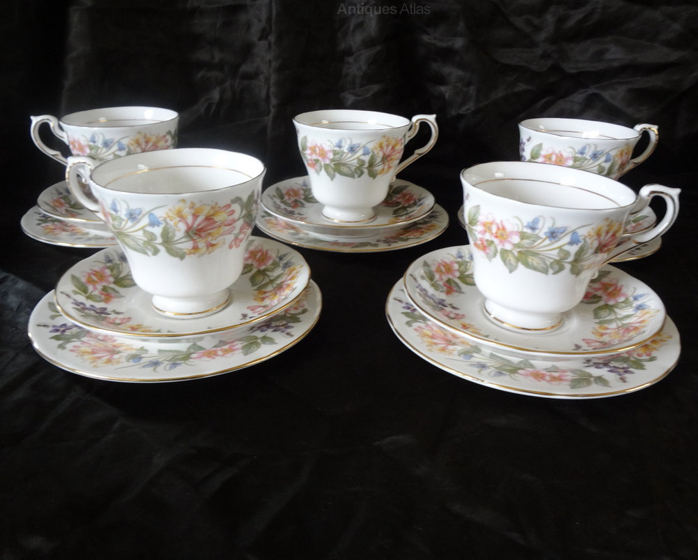 Antiques Atlas Paragon China Teaset Trios