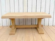 Bleached Oak French Coffee Table