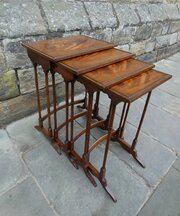 Mahogany Nest Of Four Tables